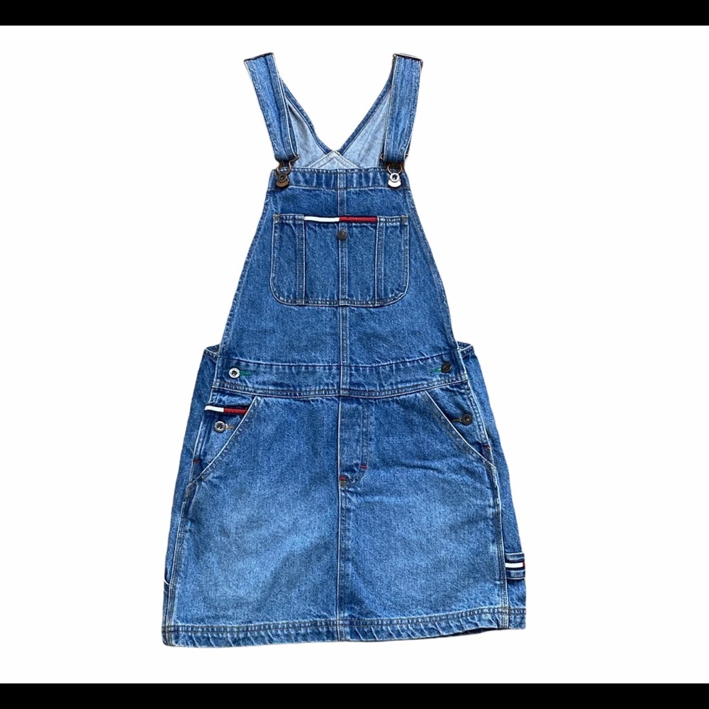 Tommy Girl Vintage Jean Skirt Overalls
